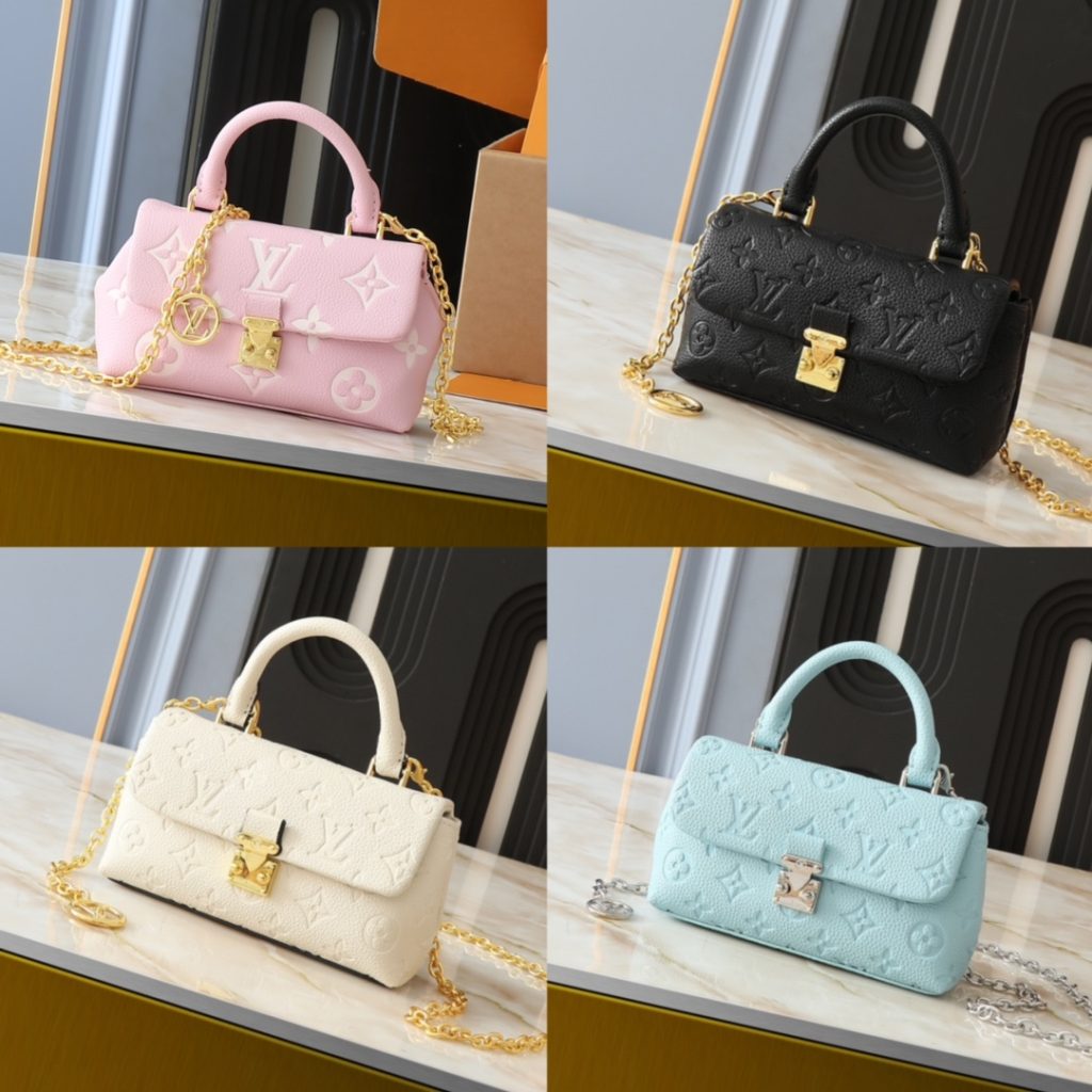 ルイヴィトン　Louis Vuitton Nano Madeleine　ハンドバッグ　ナノマドレーヌバッグ　レディース　ハンドバッグ　ショルダーバッグ　モノグラム　4色 - 画像 2