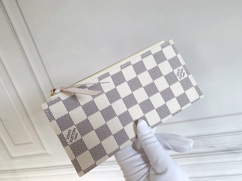 ルイヴィトン LOUIS VUITTON フェリシーポーチ チェーンショルダーウォレット ポシェット ショルダーバッグ 長財布 クラッチバッグ チェーンバッグ ダミエ - 画像 7
