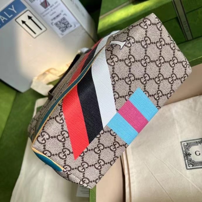 グッチ　チルドレンズ トートバッグ　GUCCI　スプリーム ミニハンド インターロッキングG　ヒグチユウコ　GG柄　トートバッグ - 画像 4