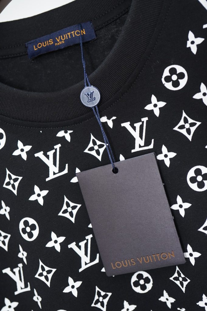 Louis Vuitton　ルイヴィトン　メンズシャツ　クルーネック 半袖シャツ　綿100％　Ｔシャツ　T-Shirt　シャツ　2色 - 画像 8