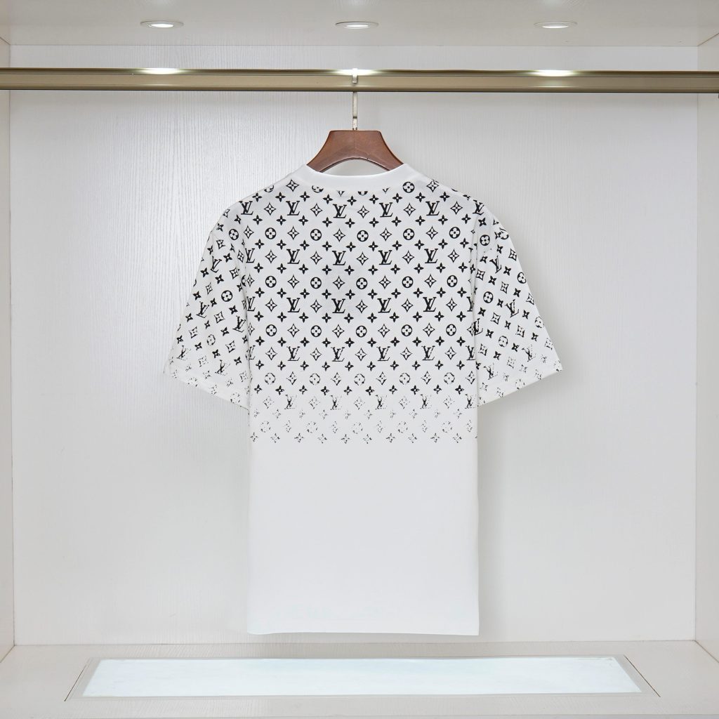 Louis Vuitton　ルイヴィトン　メンズシャツ　クルーネック 半袖シャツ　綿100％　Ｔシャツ　T-Shirt　シャツ　2色 - 画像 4