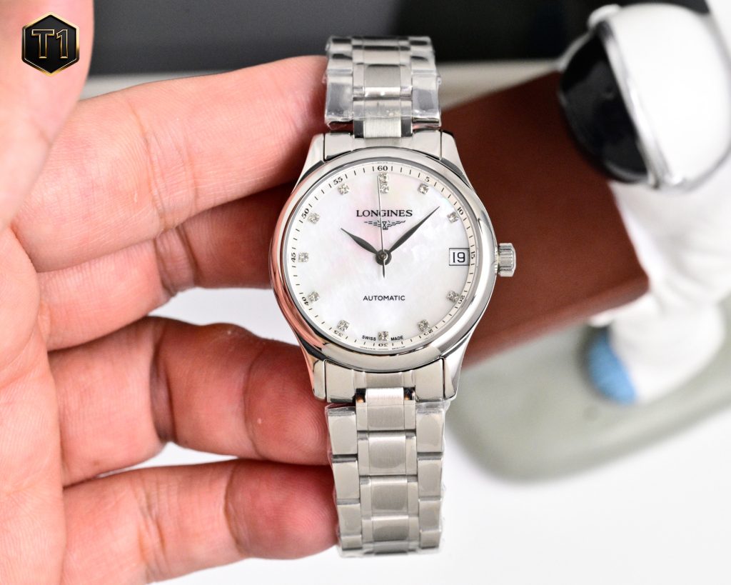 LONGINES ロンジン 腕時計 38.5mm 2824機芯 ホワイト ブラック 2色展開 - 画像 4