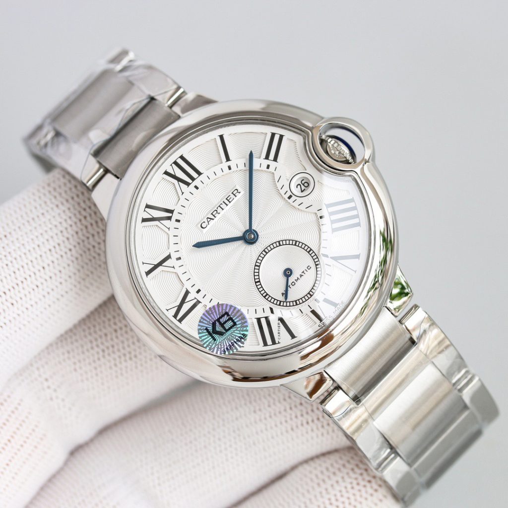 CARTIER カルティエ バルラン シリーズ 腕時計 メンズ 42mm ブラック - 画像 4