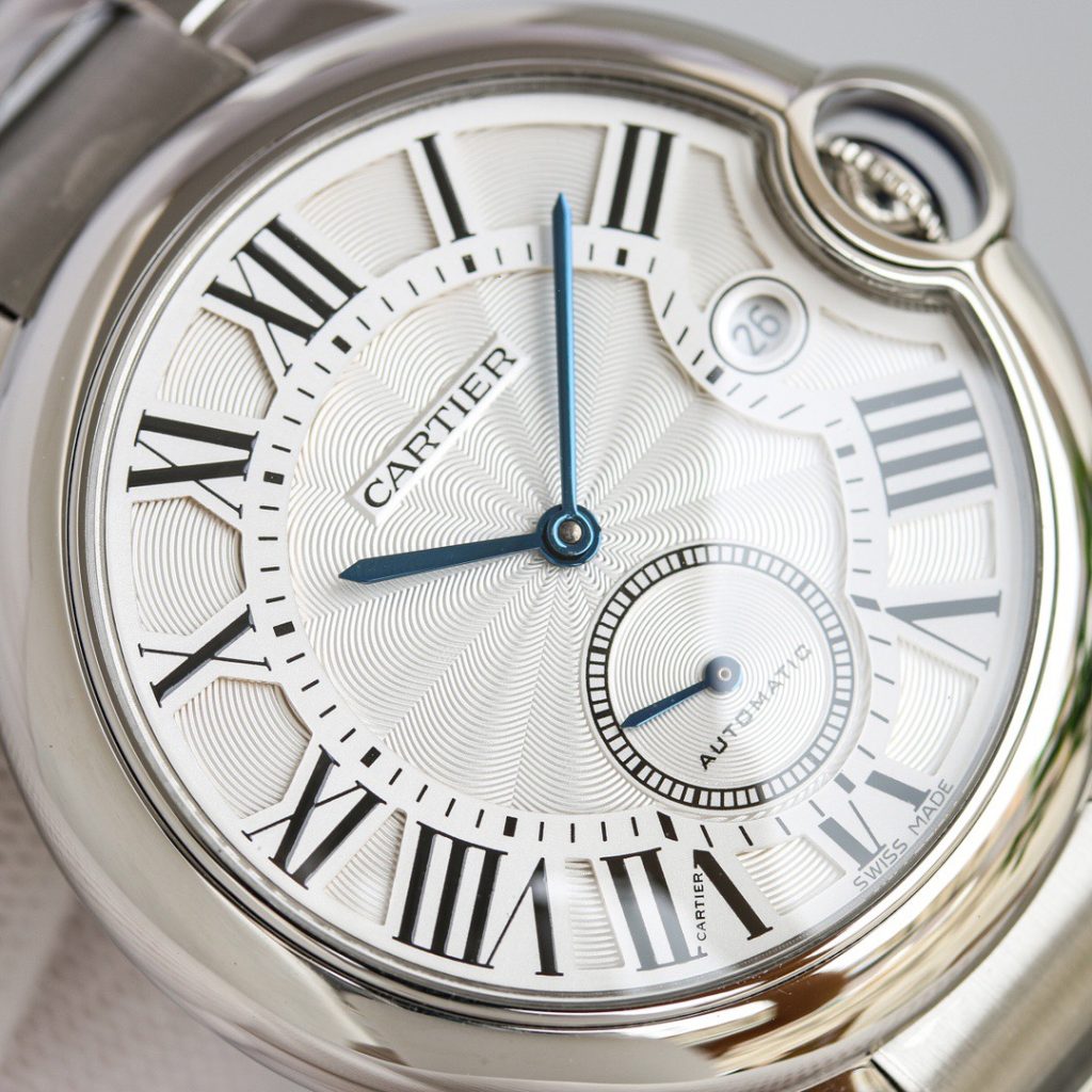 CARTIER カルティエ バルラン シリーズ 腕時計 メンズ 42mm ブラック - 画像 6