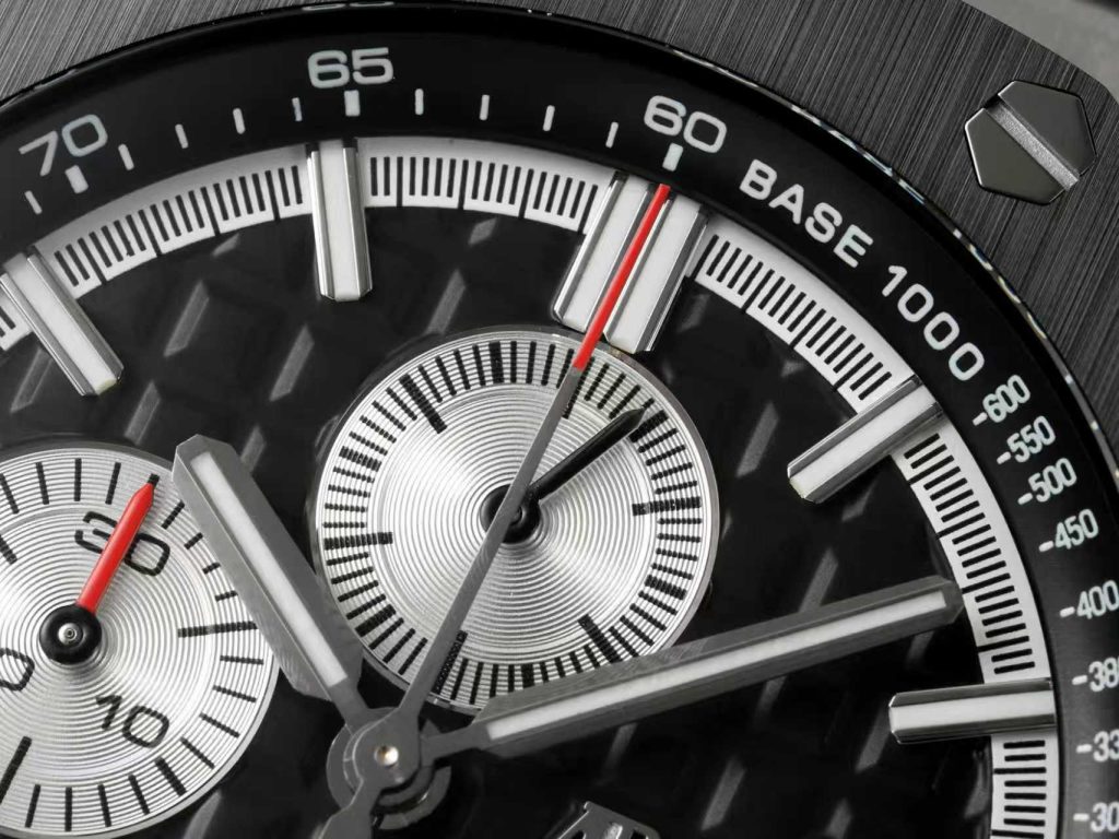 AUDEMARS PIGUET オーデマピゲ ロイヤルオーク オフショア 腕時計 メンズ 自動巻き 高精度ムーブメント ブラック - 画像 4