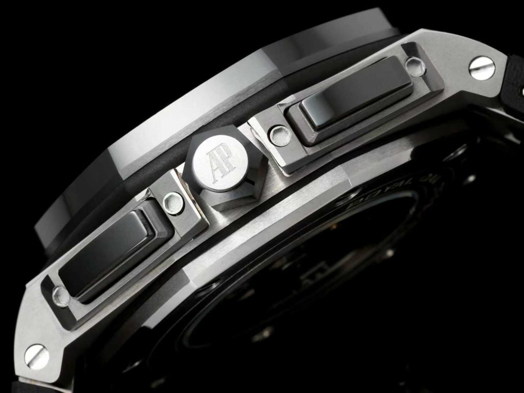 AUDEMARS PIGUET オーデマピゲ ロイヤルオーク オフショア 腕時計 メンズ 自動巻き 高精度ムーブメント ブラック - 画像 6