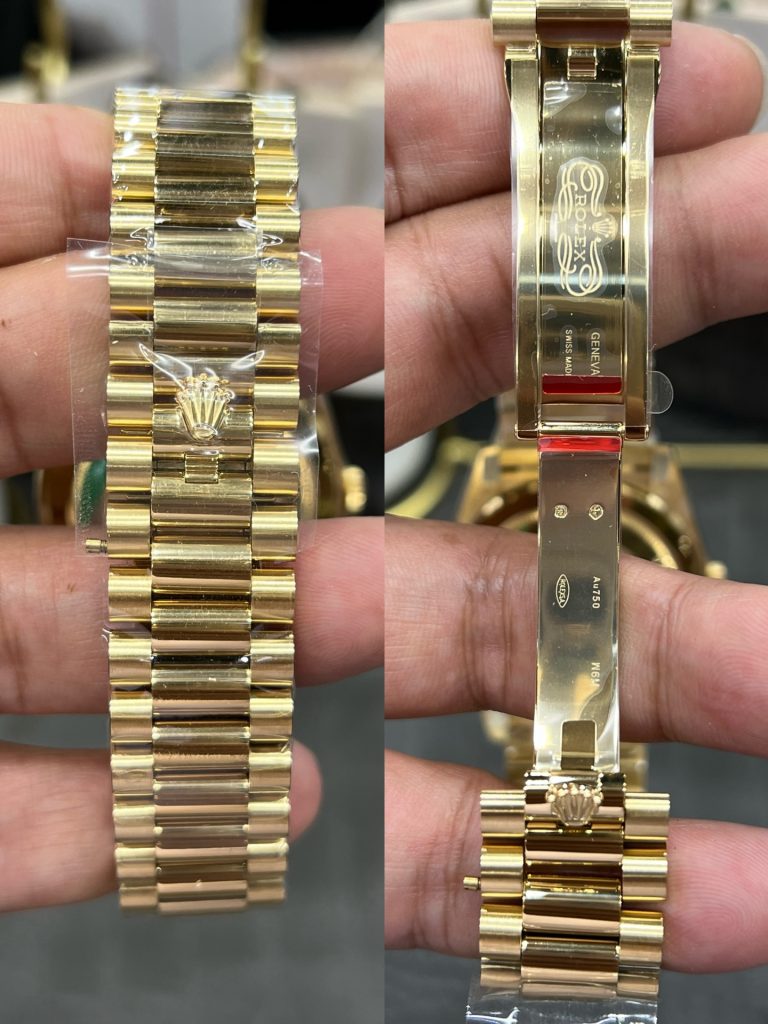 ROLEX ロレックス デイトジャスト 腕時計 メンズ 自動巻き 40mm グリーン ダイヤル ブラック - 画像 8