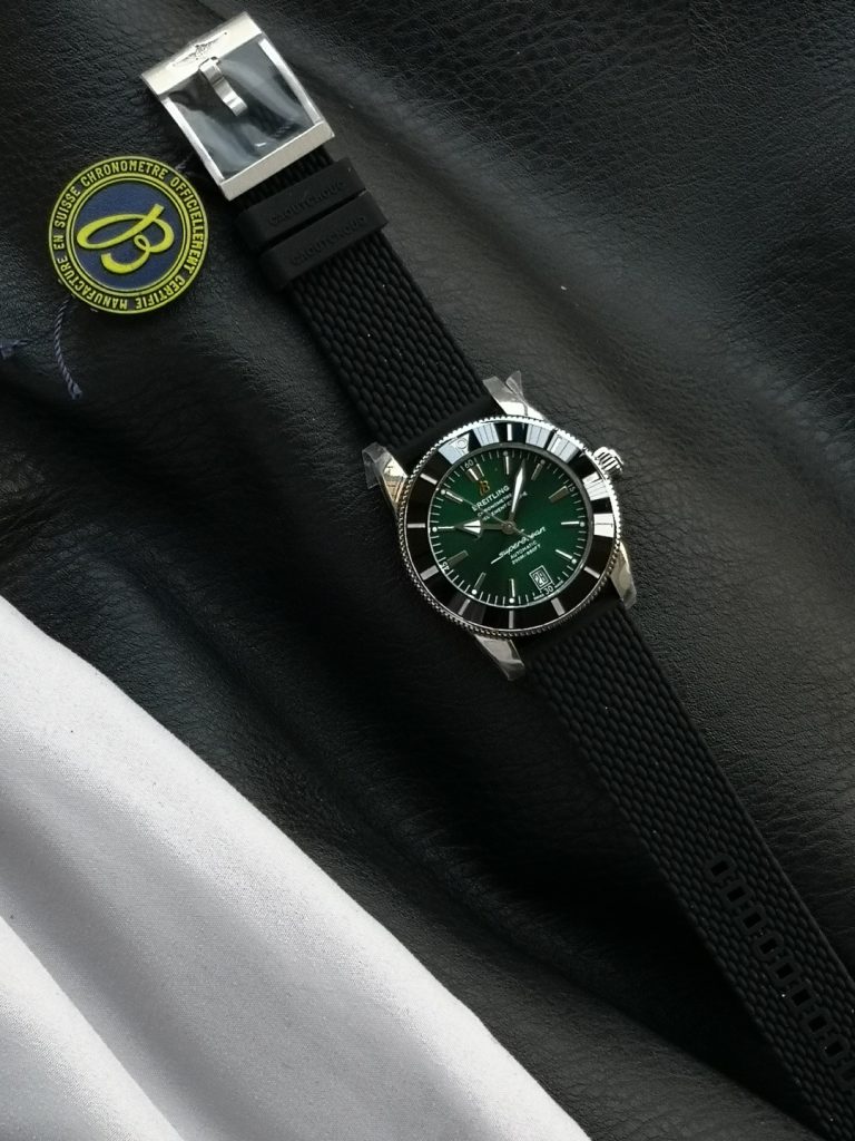 BREITLING ブライトリング スーパーオーシャン 腕時計 メンズ 自動巻き 耐衝撃 グリーン - 画像 5