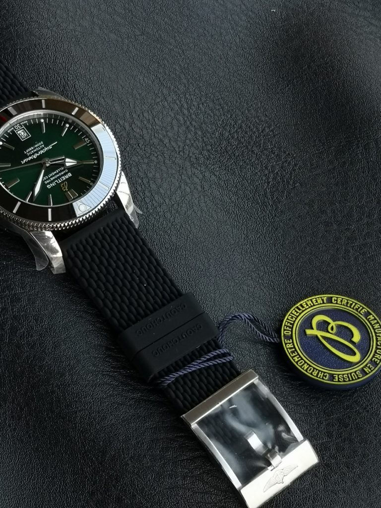 BREITLING ブライトリング スーパーオーシャン 腕時計 メンズ 自動巻き 耐衝撃 グリーン - 画像 8