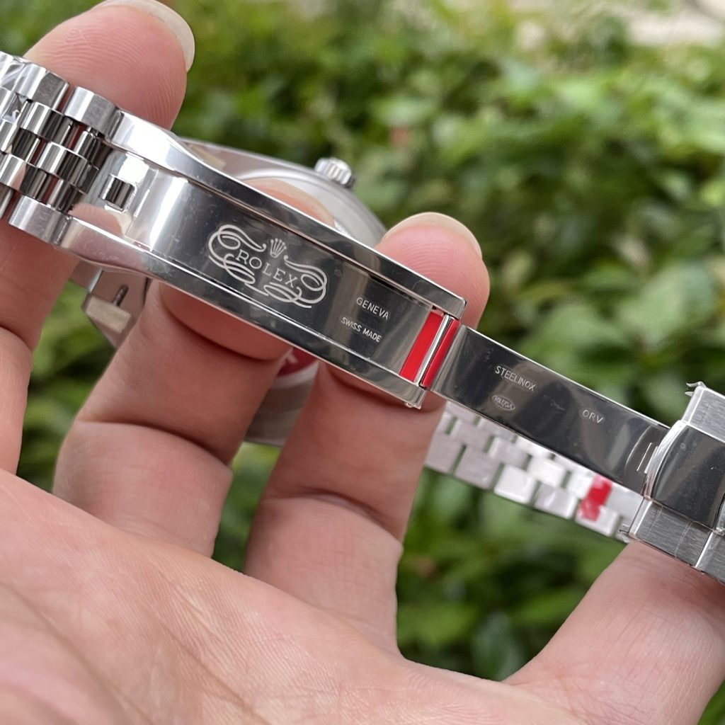 ROLEX ロレックス デイトジャスト 腕時計 メンズ 自動巻き オートマチック 41mm グリーン - 画像 8
