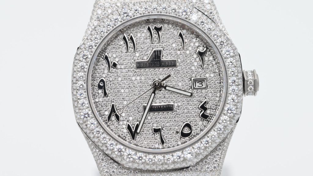 AUDIEMAS PIGUET オーデマピゲ メンズ 腕時計 フラワー-setting 計算機式 リューズ 40mm ホワイト - 画像 2