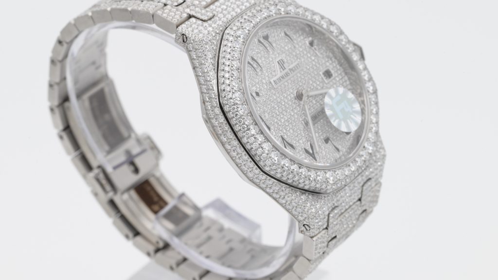 AUDIEMAS PIGUET オーデマピゲ メンズ 腕時計 フラワー-setting 計算機式 リューズ 40mm ホワイト - 画像 3