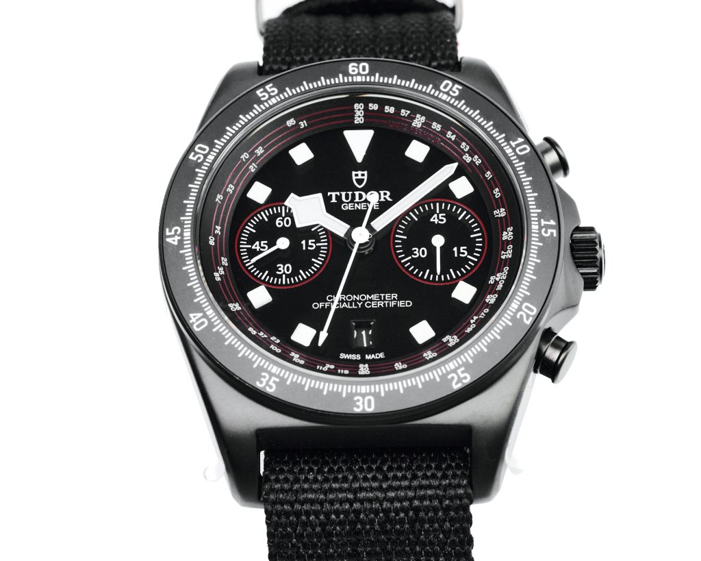 TUDOR ティューダー チタニウム 腕時計 メンズ 自動巻き チタニウム ブラック - 画像 2