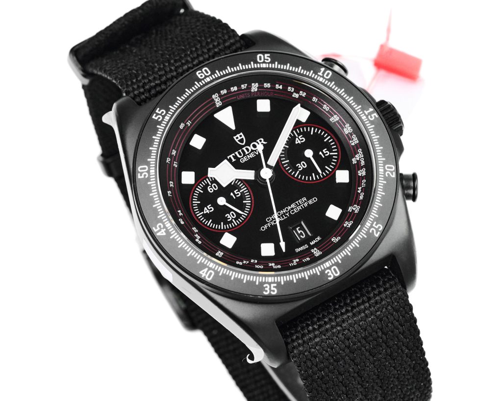 TUDOR ティューダー チタニウム 腕時計 メンズ 自動巻き チタニウム ブラック - 画像 4