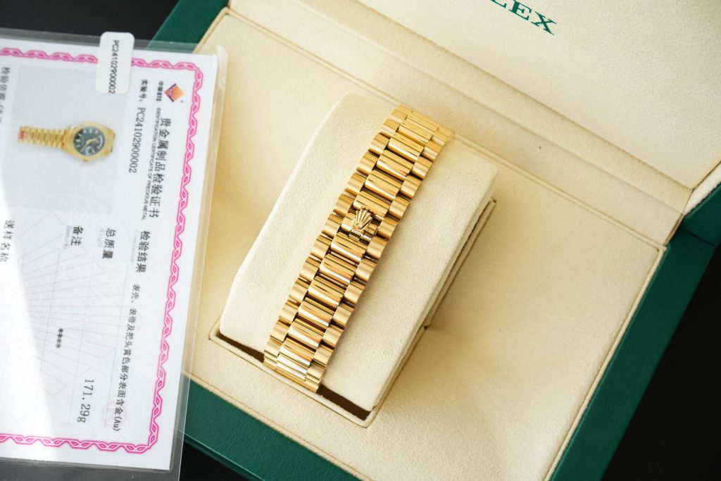 ROLEX ロレックス デイデイト 腕時計 メンズ 自動巻き 機械式 40mm ブラック ブラック - 画像 5