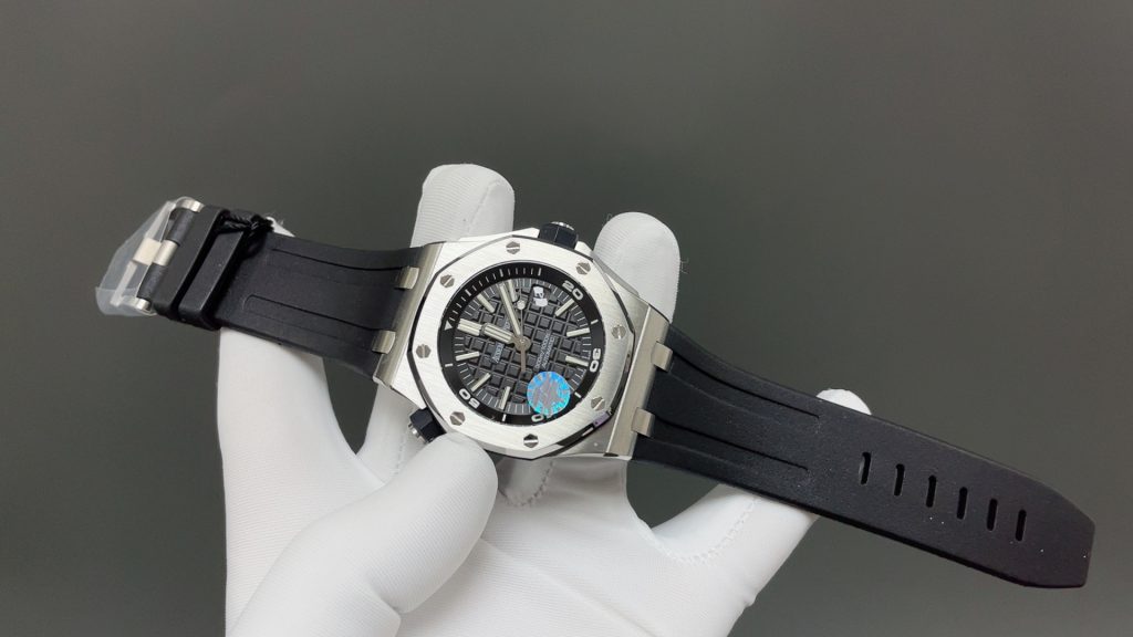 AUDEMARS PIGUET オーデマ・ピゲ スポーツ腕時計 メンズ 自動巻き 42mm ブラック - 画像 2