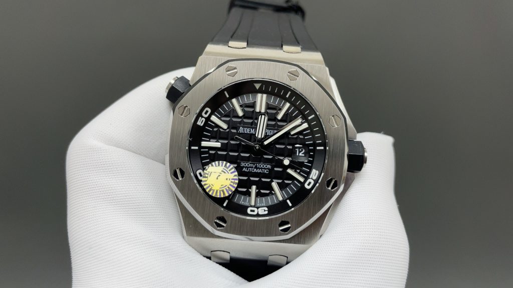 AUDEMARS PIGUET オーデマ・ピゲ スポーツ腕時計 メンズ 自動巻き 42mm ブラック - 画像 3