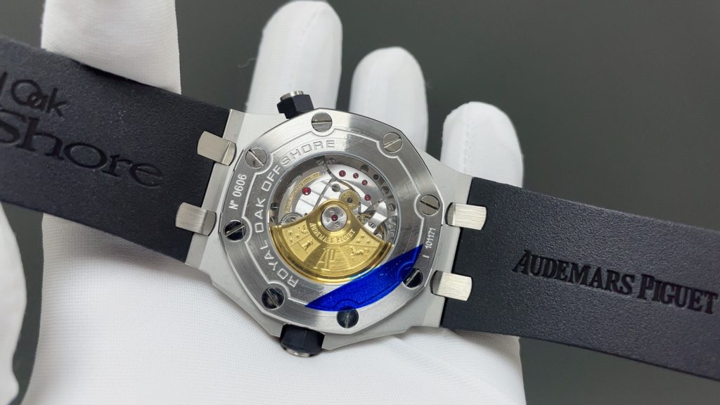 AUDEMARS PIGUET オーデマ・ピゲ スポーツ腕時計 メンズ 自動巻き 42mm ブラック - 画像 6