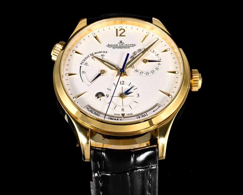 JAEGER-LECOULTRE ジェイコブ メンズ 腕時計 アutomatique マスター ジオグラファー 42mm ブラック - 画像 2