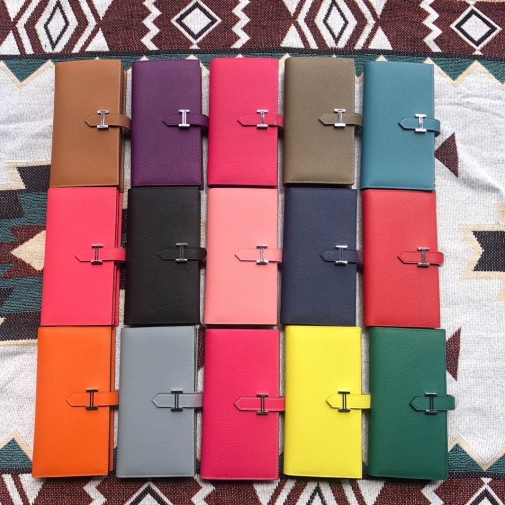 Hermes　エルメス　ベアンスフレ　二つ折り長財布 シルバー金具 男女兼用　エプソン　長財布　15色在庫 - 画像 2