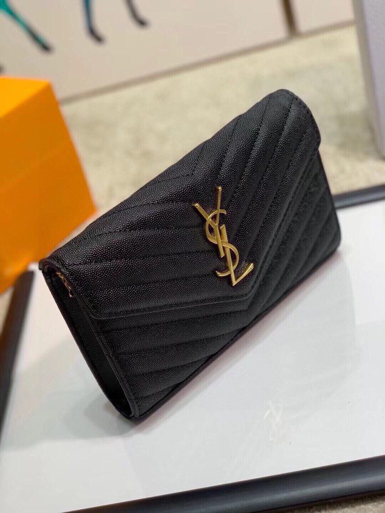YSL エルメス ショルダーバッグ フェイク プリント ブラック - 画像 2
