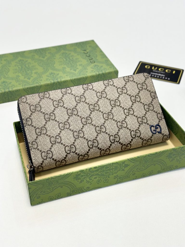 GUCCI グッチ ロングジッパーポーチ 長財布 大容量 シングルジップ 色展開 - 画像 4