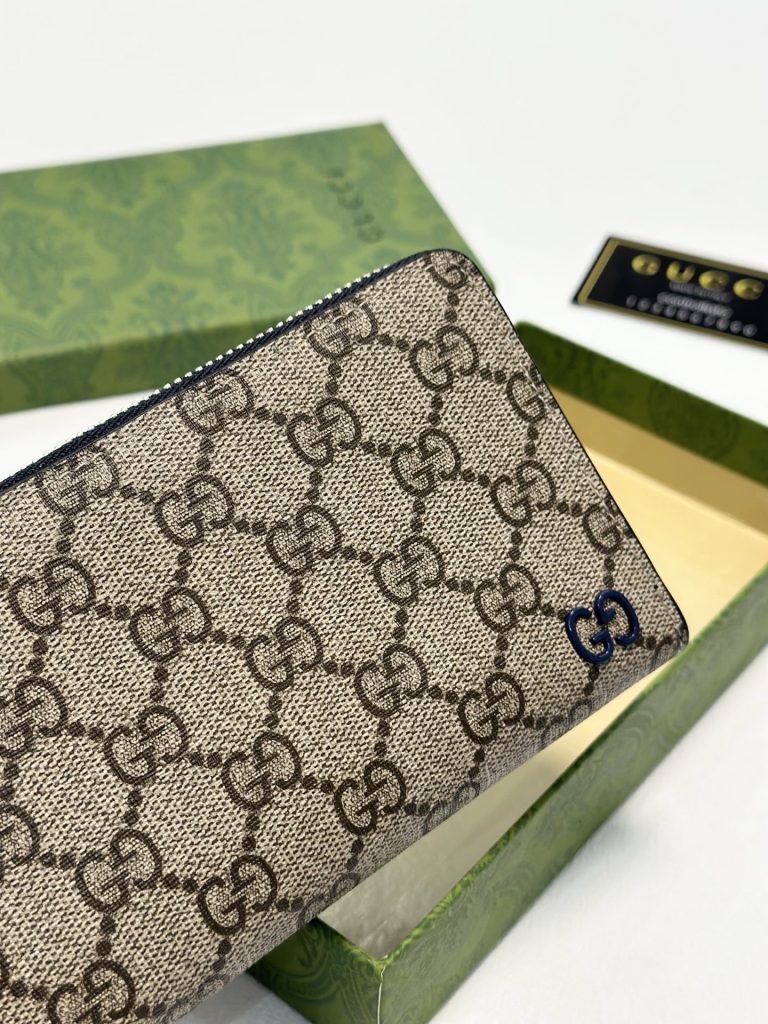 GUCCI グッチ ロングジッパーポーチ 長財布 大容量 シングルジップ 色展開 - 画像 5