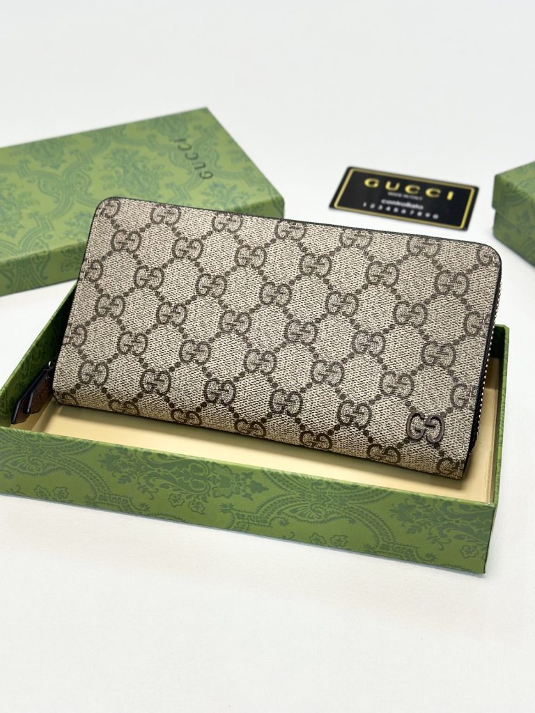GUCCI グッチ ロングジッパーポーチ 長財布 大容量 シングルジップ 色展開 - 画像 6
