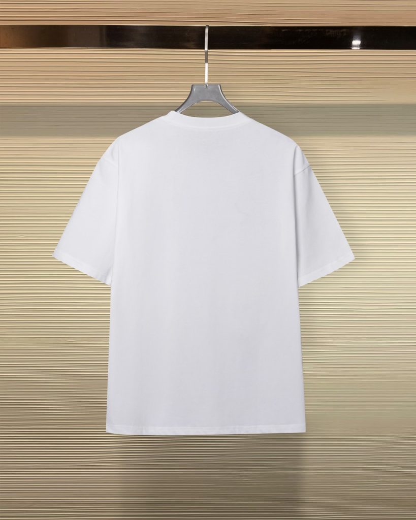VERSACE ヴェルサーチ メデューサロゴ刺繍 Tシャツ 白 320gコットン 1:1ロゴ - 画像 2