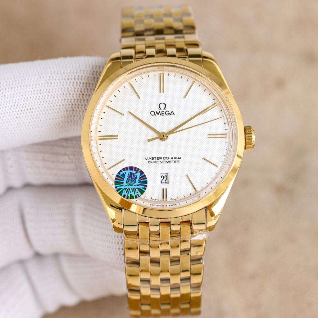 OMEGA オメガ ディアゴノ大三針 コピー 時計 スーパーコピー メンズ レディース ホワイト ブルー ブラウン - 画像 2