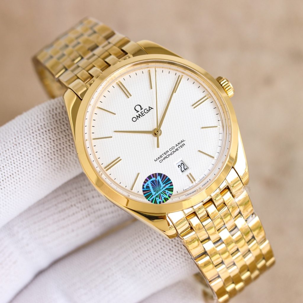 OMEGA オメガ ディアゴノ大三針 コピー 時計 スーパーコピー メンズ レディース ホワイト ブルー ブラウン - 画像 3