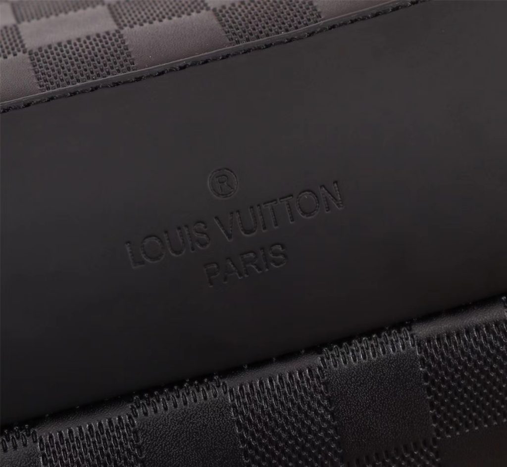 LOUIS VUITTON ルイ ヴィトン アヴェニュー スリングバッグ ダミエ ブラック メンズバッグ ショルダーバッグ 男性 送料込み - 画像 5