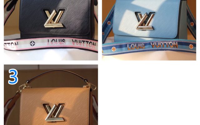 「大人気」ルイヴィトン　LOUIS VUITTON　ツイスト　MM　ハンドバッグ　TWIST　3色在庫　クルっと回すとLV