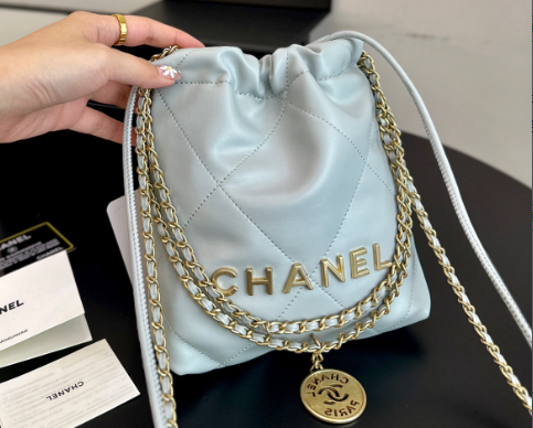 シャネル　CHANEL　ミニ22bag　シャネル 22　シグネチャーバッグ　CHANEL 22ミニハンドバッグ　ショルダーバッグ　11色 - 画像 4