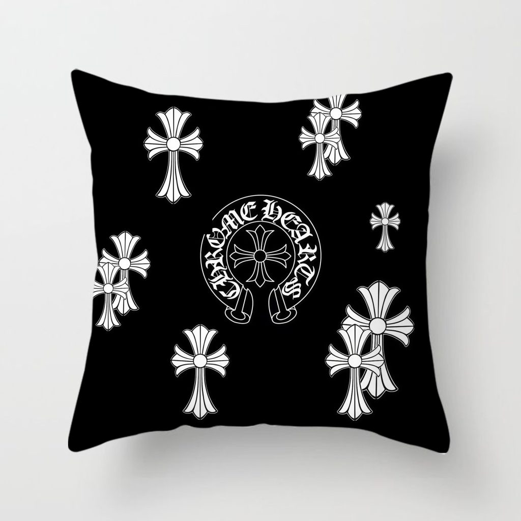 クロムハーツ Chrome Hearts クッションカバー クッション 中身あり カバーリネン ベルベット ソファークッションインテリア 13色 - 画像 6