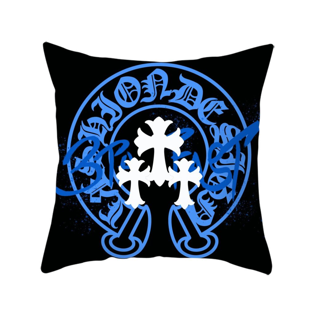 クロムハーツ Chrome Hearts クッションカバー クッション 中身あり カバーリネン ベルベット ソファークッションインテリア 13色 - 画像 7