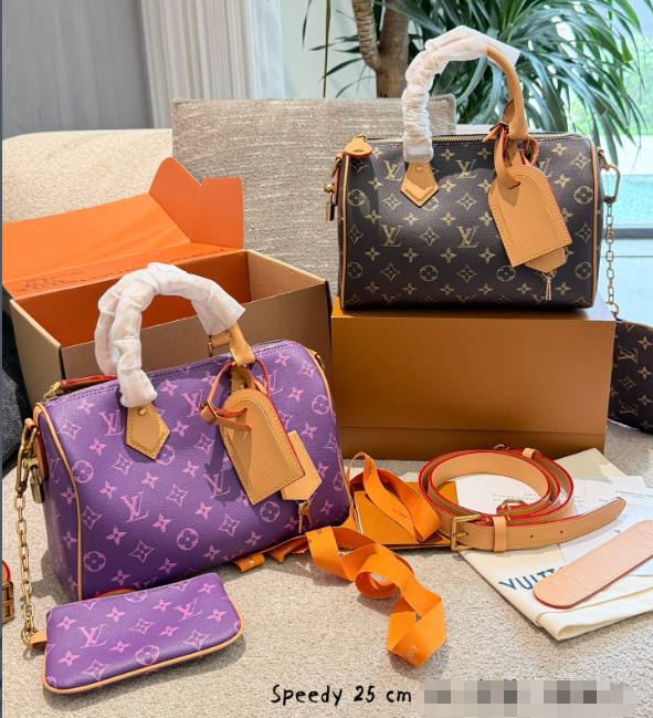 レア　LOUIS VUITTON　ルイヴィトン　スピーディ P9 バンドリエール25　モノグラム　2WAY　レディースバッグ　2色 - 画像 2