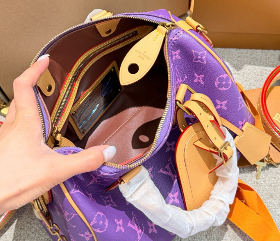 レア　LOUIS VUITTON　ルイヴィトン　スピーディ P9 バンドリエール25　モノグラム　2WAY　レディースバッグ　2色 - 画像 6