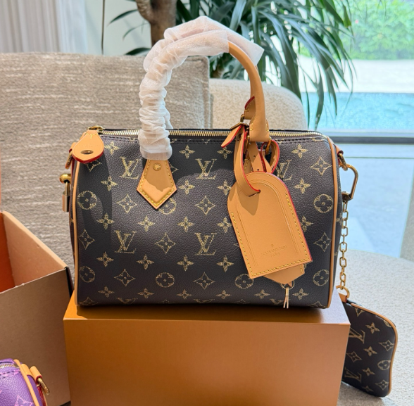 レア　LOUIS VUITTON　ルイヴィトン　スピーディ P9 バンドリエール25　モノグラム　2WAY　レディースバッグ　2色 - 画像 8