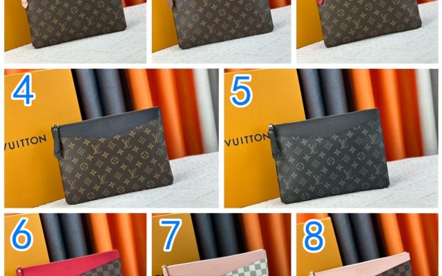 Louis Vuitton　ルイヴィトン　ポシェット パラス　ポーチ　クラッチバッグ　バッグインバッグ　モノグラム/ダミエ　レディース　メンズ　8色