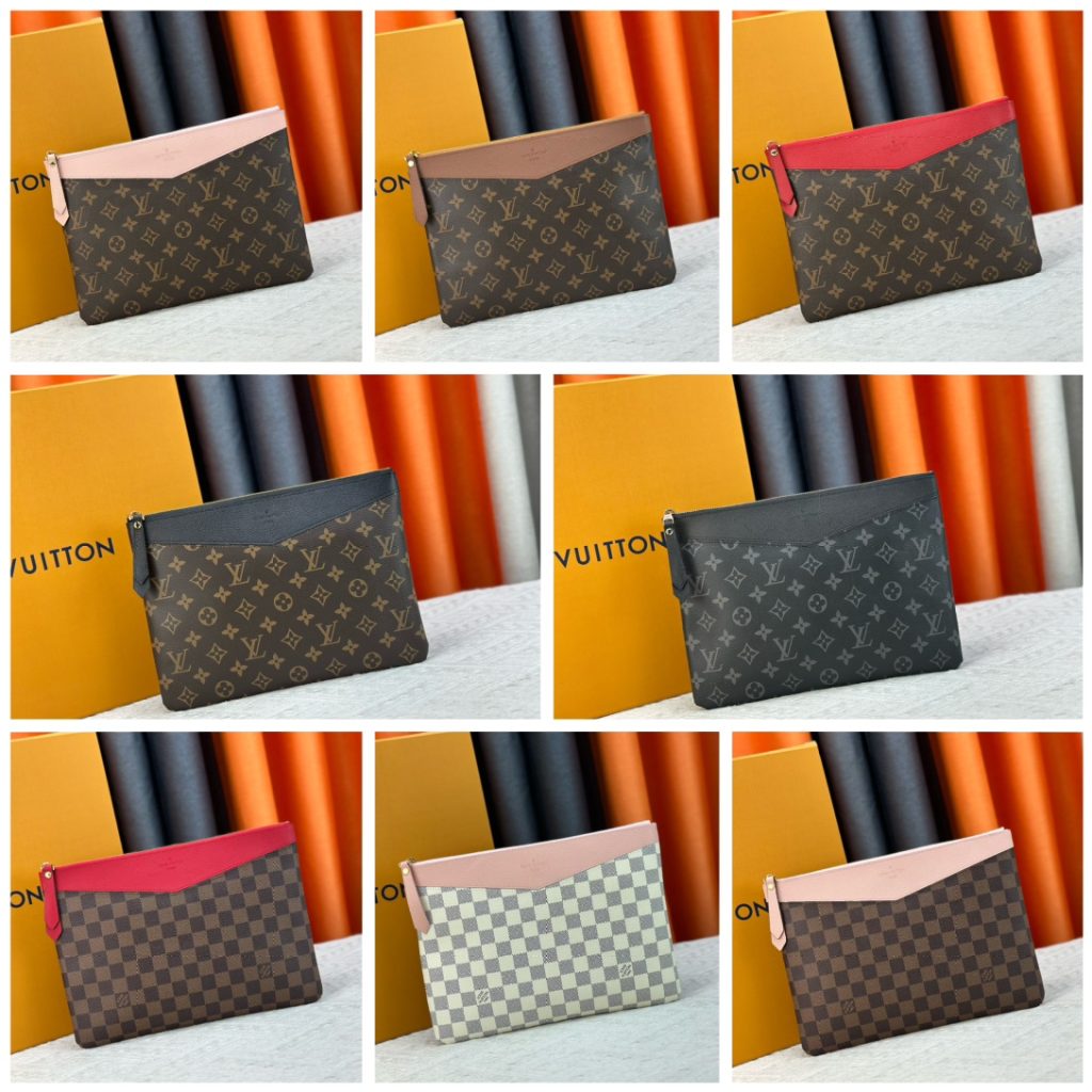 Louis Vuitton ルイヴィトン ポシェット パラス ポーチ クラッチバッグ バッグインバッグ モノグラム/ダミエ レディース メンズ 8色 - 画像 2