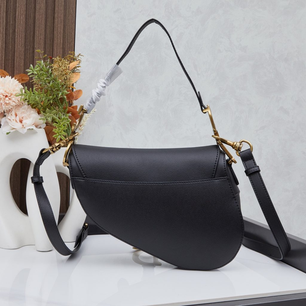 クリスチャンディオール サドル バッグ CHRISTIAN DIOR SADDLE BAG ショルダーバッグ ハンドバッグ レディースバッグ オシャレ ゴールド金具 4色 - 画像 8