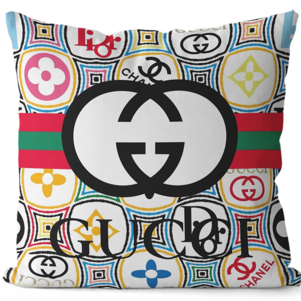かわいい おすすめ　グッチ　Gucci　クッションカバー　クッション　リネン　ベルベット　45cm　正方形　新居プレゼント - 画像 8