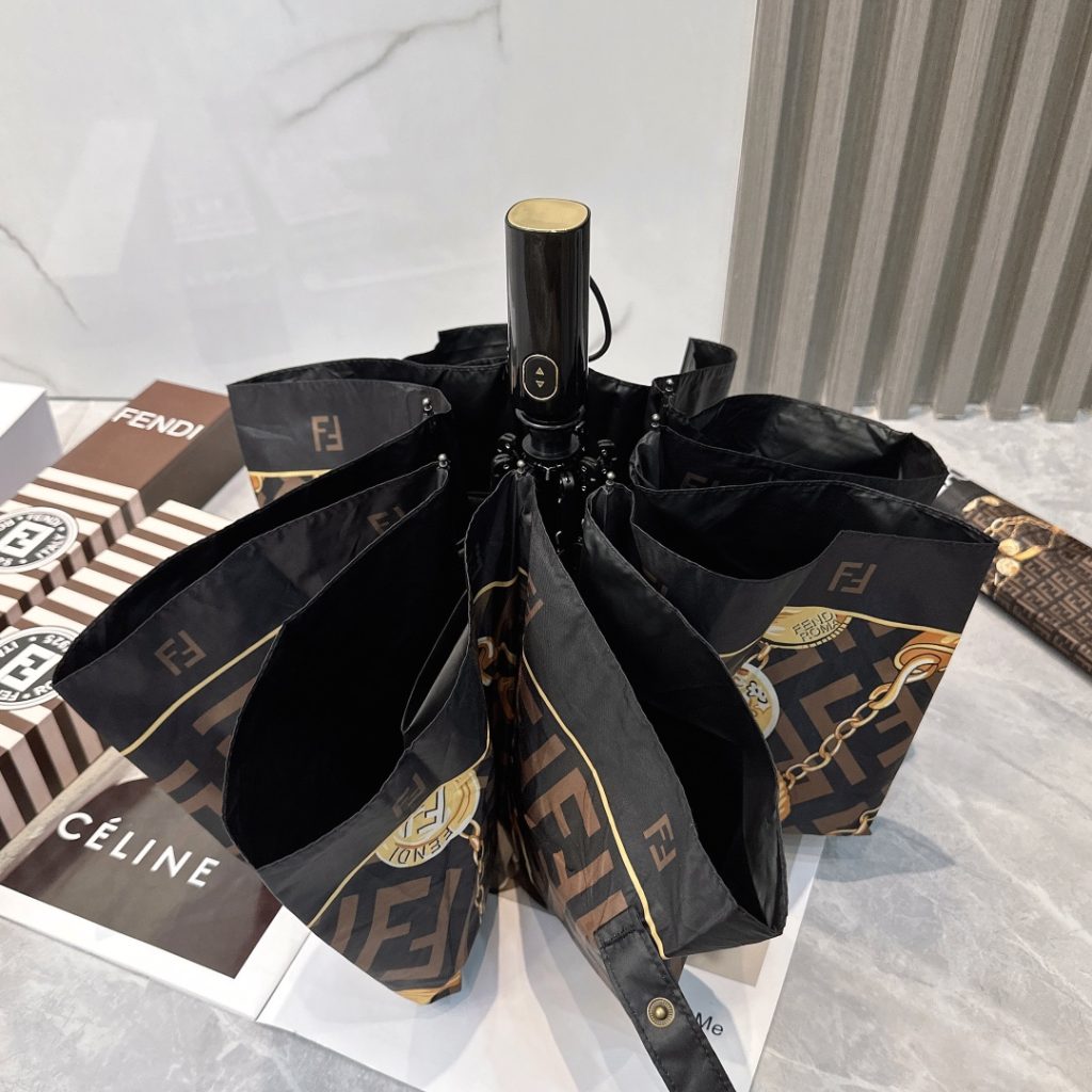 フェンディ＆ヴェルサーチ　Versace　Fendi　折りたたみ傘　ワンタッチ開閉　アンブレラFENDI傘/かさ　日傘UVカット　晴雨兼用傘　超撥水　おしゃれ2種 - 画像 8