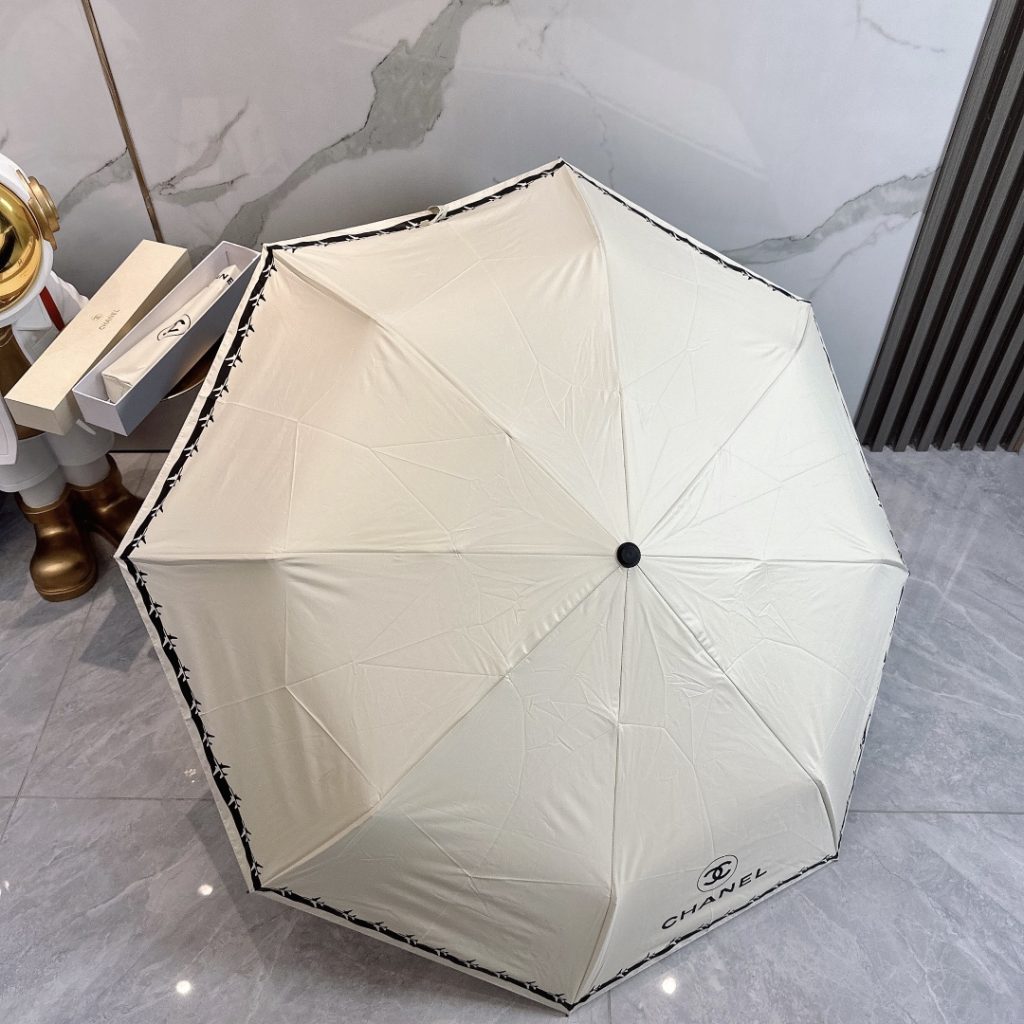 雨傘日傘　折りたたみ傘　シャネル　CHANEL　晴雨兼用かさ　超撥水/紫外線対策　ワンタッチ　自動開閉　4種 - 画像 4