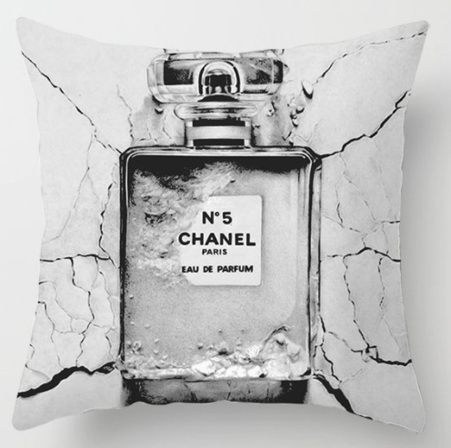 CHANEL　シャネル　クッションカバー　クッション/クッション中身　香水柄 ファッション　インテリア - 画像 6