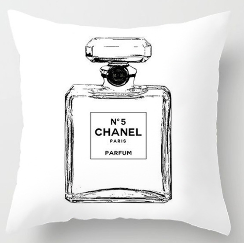 CHANEL　シャネル　クッションカバー　クッション/クッション中身　香水柄 ファッション　インテリア - 画像 5