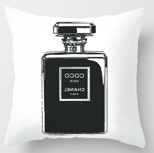 CHANEL　シャネル　クッションカバー　クッション/クッション中身　香水柄 ファッション　インテリア - 画像 4