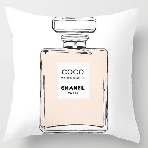 CHANEL　シャネル　クッションカバー　クッション/クッション中身　香水柄 ファッション　インテリア - 画像 3