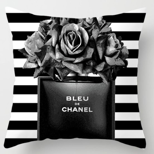 CHANEL　シャネル　クッションカバー　クッション/クッション中身　香水柄 ファッション　インテリア - 画像 7